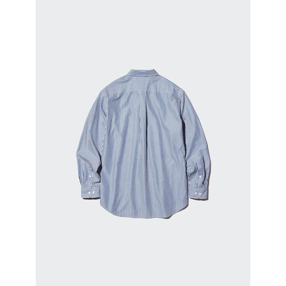 Uniqlo Japan Broad Shirt Stripes Button Down