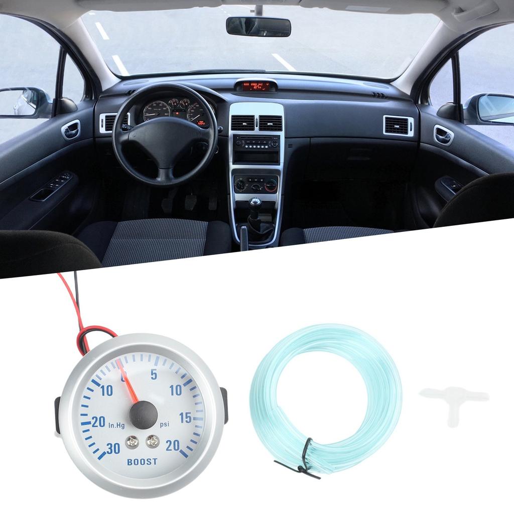 Precision Measurement Turbocharger Gauge Vibrant Illumination