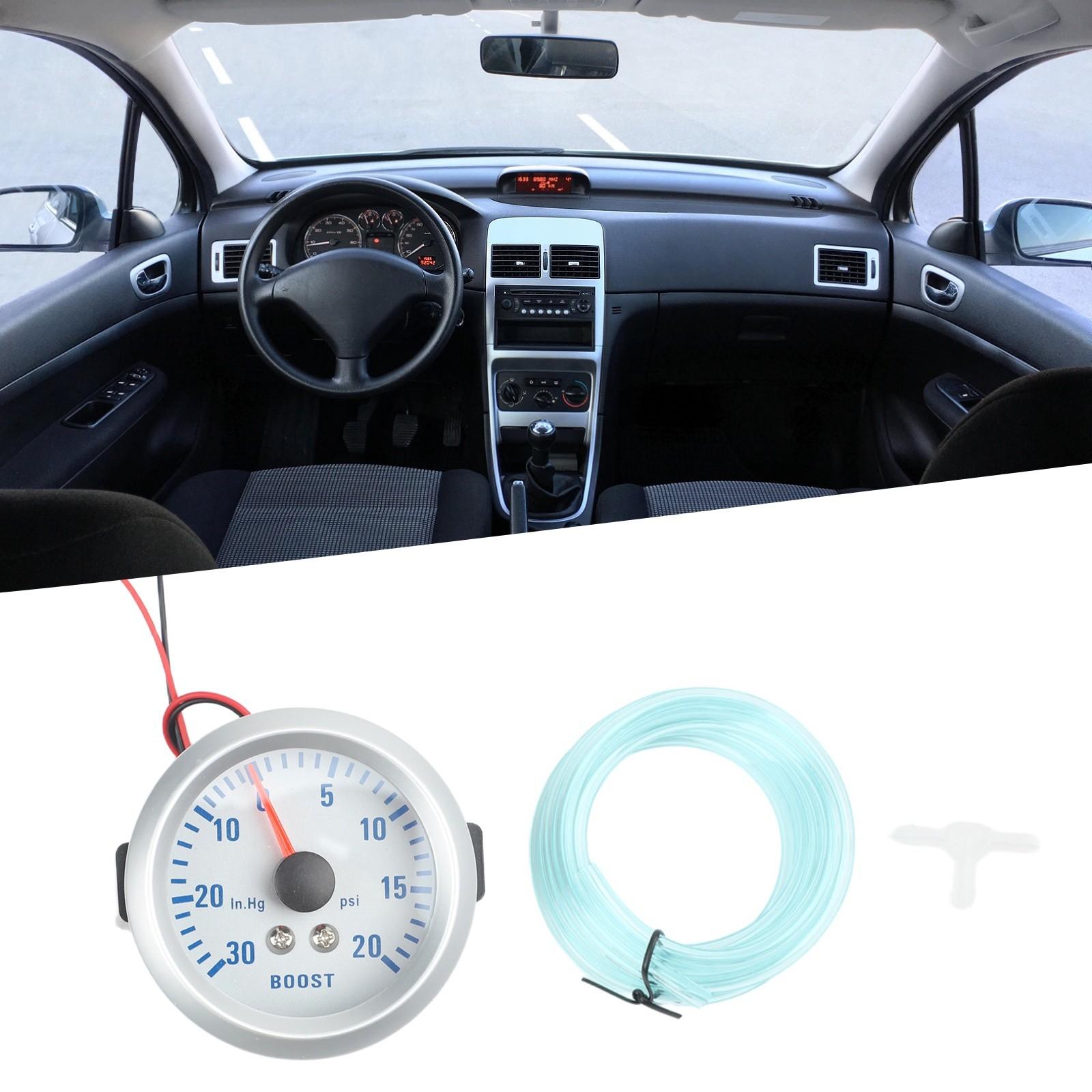 Precision Measurement Turbocharger Gauge Vibrant Illumination