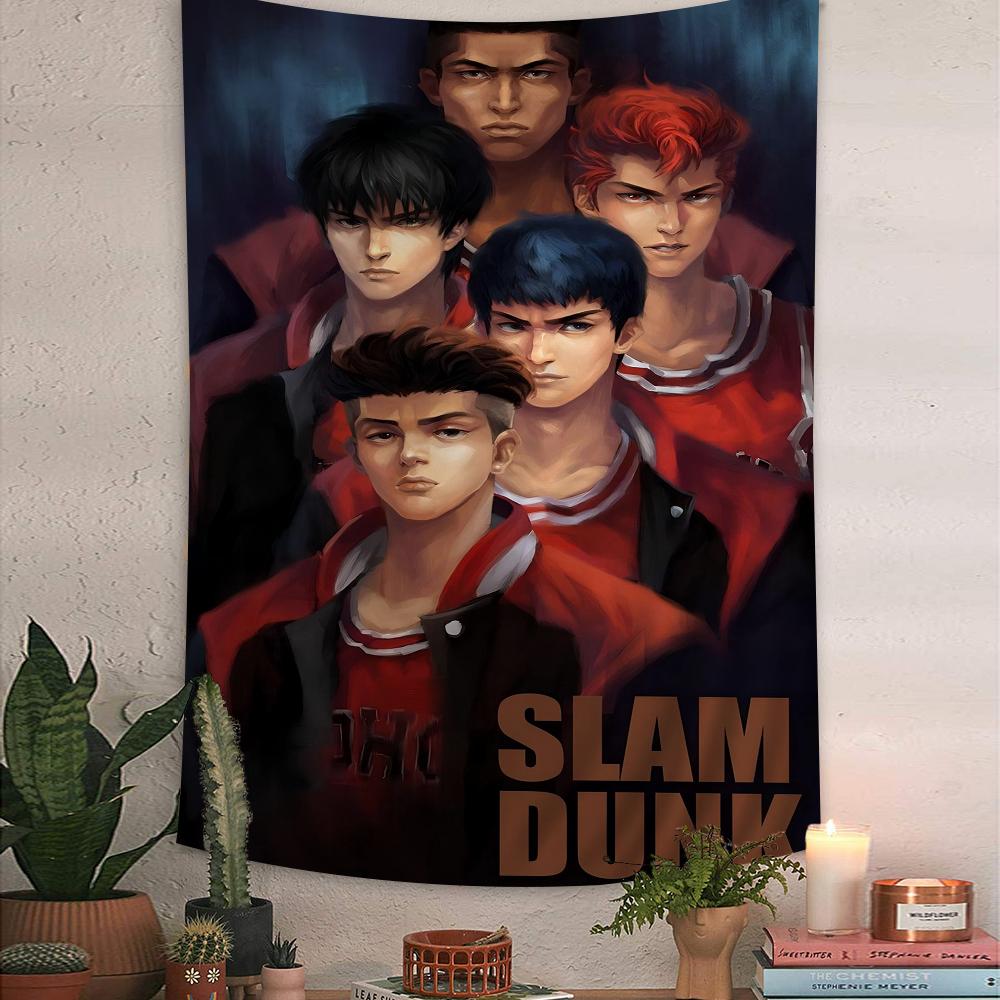 Slam Dunk ANIME Anime Tapestry Hanging Tarot Hippie Wall Rugs Dorm Home Decor