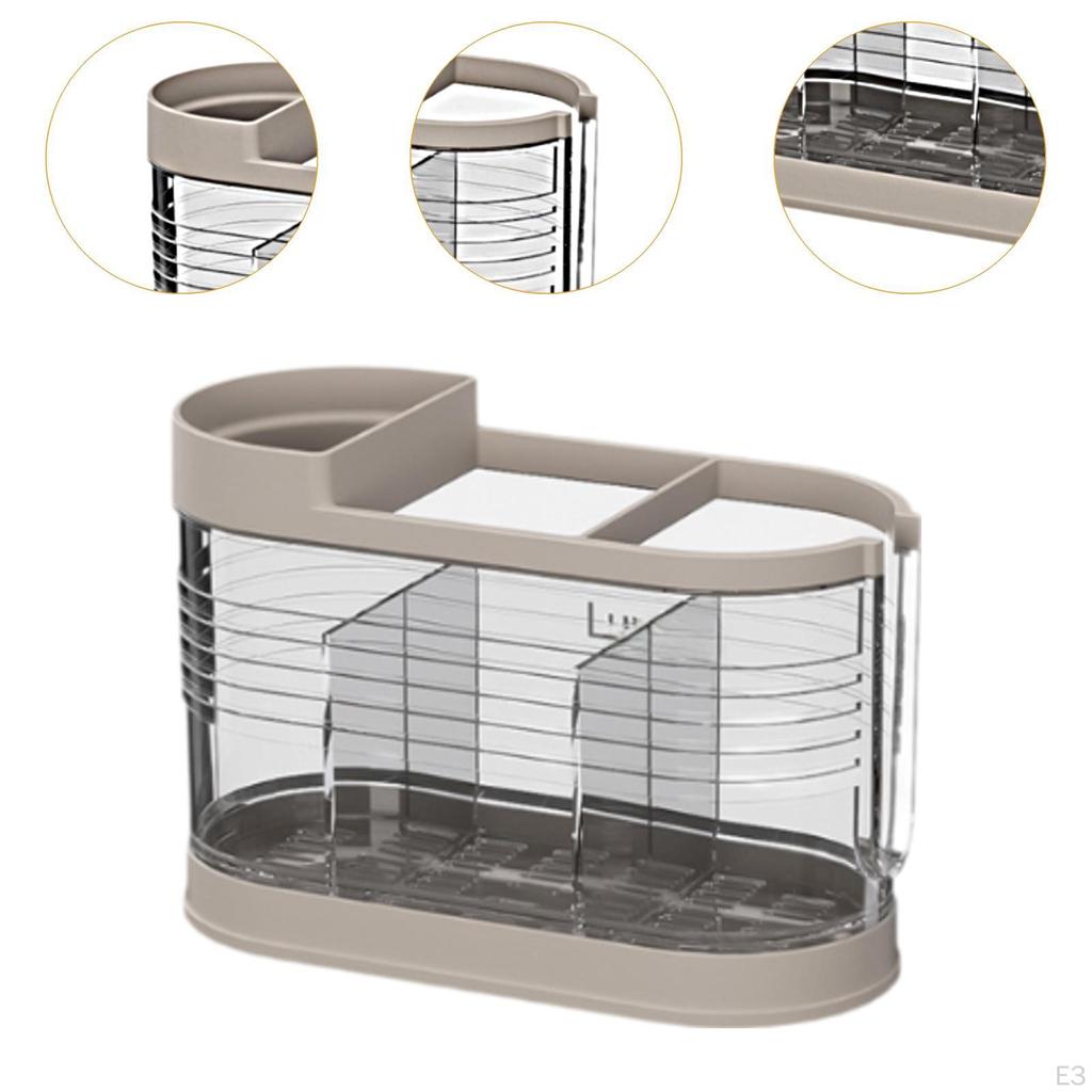 Chopstick Organizer Chopsticks Cage Flatware Spoon Fork Cutlery Drainer Storage