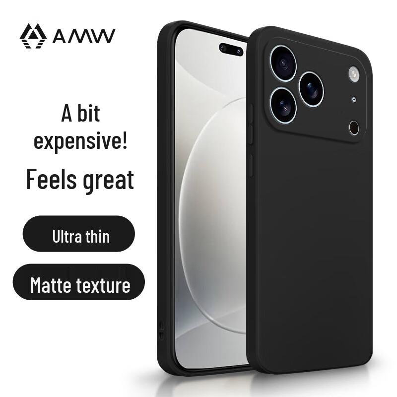

AMW Ultra-Thin Shockproof iPhone 17 Pro Max Case