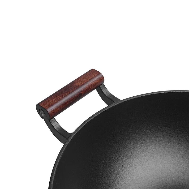 Jill May Zyklon 36CM Doppelgriff Gusseisen Wok