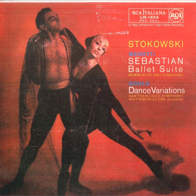 

LP Record LEOPOLD STOKOWSKI, MEMBERS OF NBC S - Menotti Sebastian, Ballet Suite / G LM1858 RCA ITALIANA Italy Classical Used