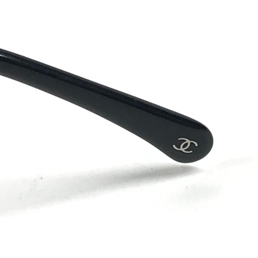 CHANEL 4242 Logo CC Mark Chain eyewear glasses sunglasses Black/Silver