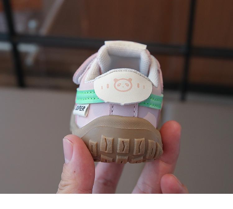 Infant & Toddler Closed-Toe Sports Shoes for Boys & Girls - Anti-Kick Casual Spring/Autumn Walking Shoes 2025.