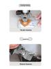 Angle Grinder Conversion Head: Multifunctional Woodworking Trimmer & Cutting Machine Adapter