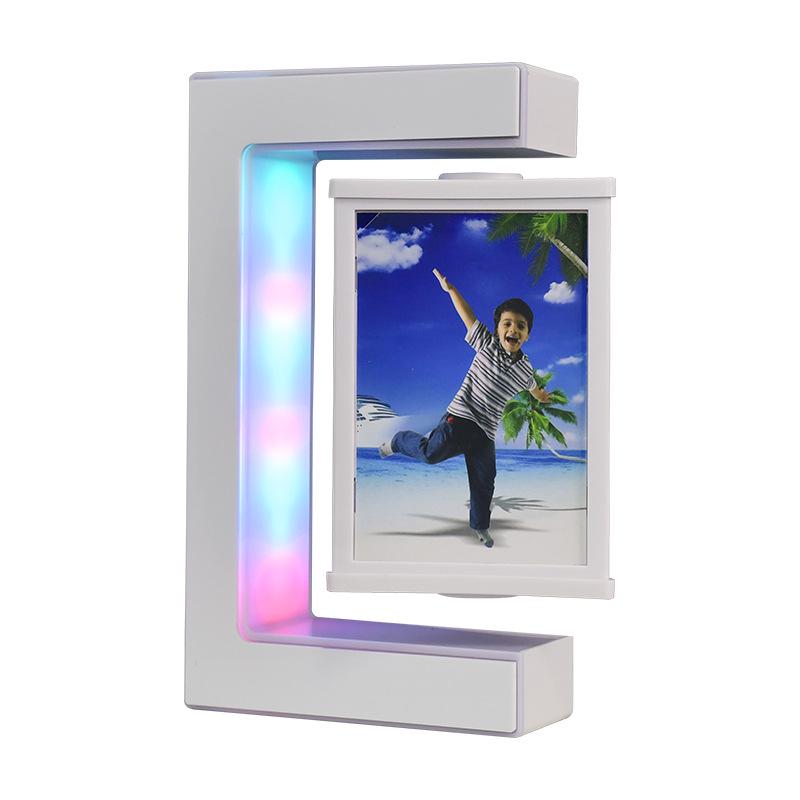 

Magnetic Levitation Photo Frame - Luminous Wedding & Birthday Gift, Suspended Creative Ornament US Standard