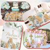 30 Set Angel Keychain Gift Bulk Thank You Gift Baptism Pendant Keychain Favor Key Ring With Thank You Tag Organza Bag