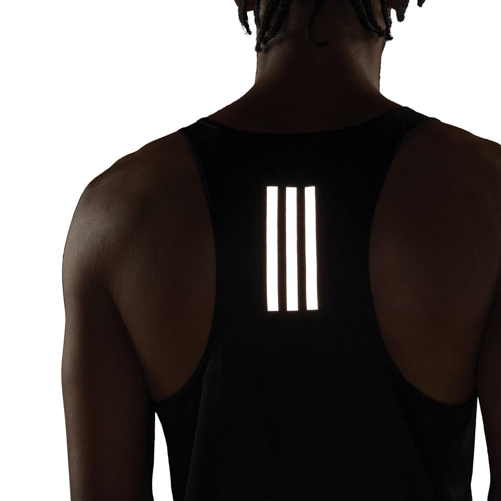 Adidas Own the Run Singlet LOO55 Herren Lauf-Tanktop, Schwarz (HM8437), Größe XS
