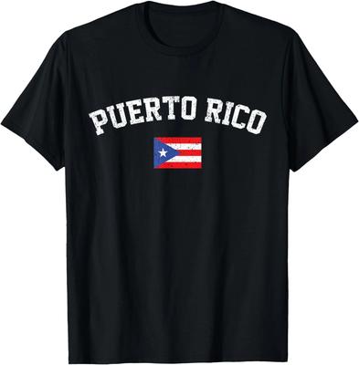Puerto Rican Tourist Destination Puerto Rico Flag T-Shirt