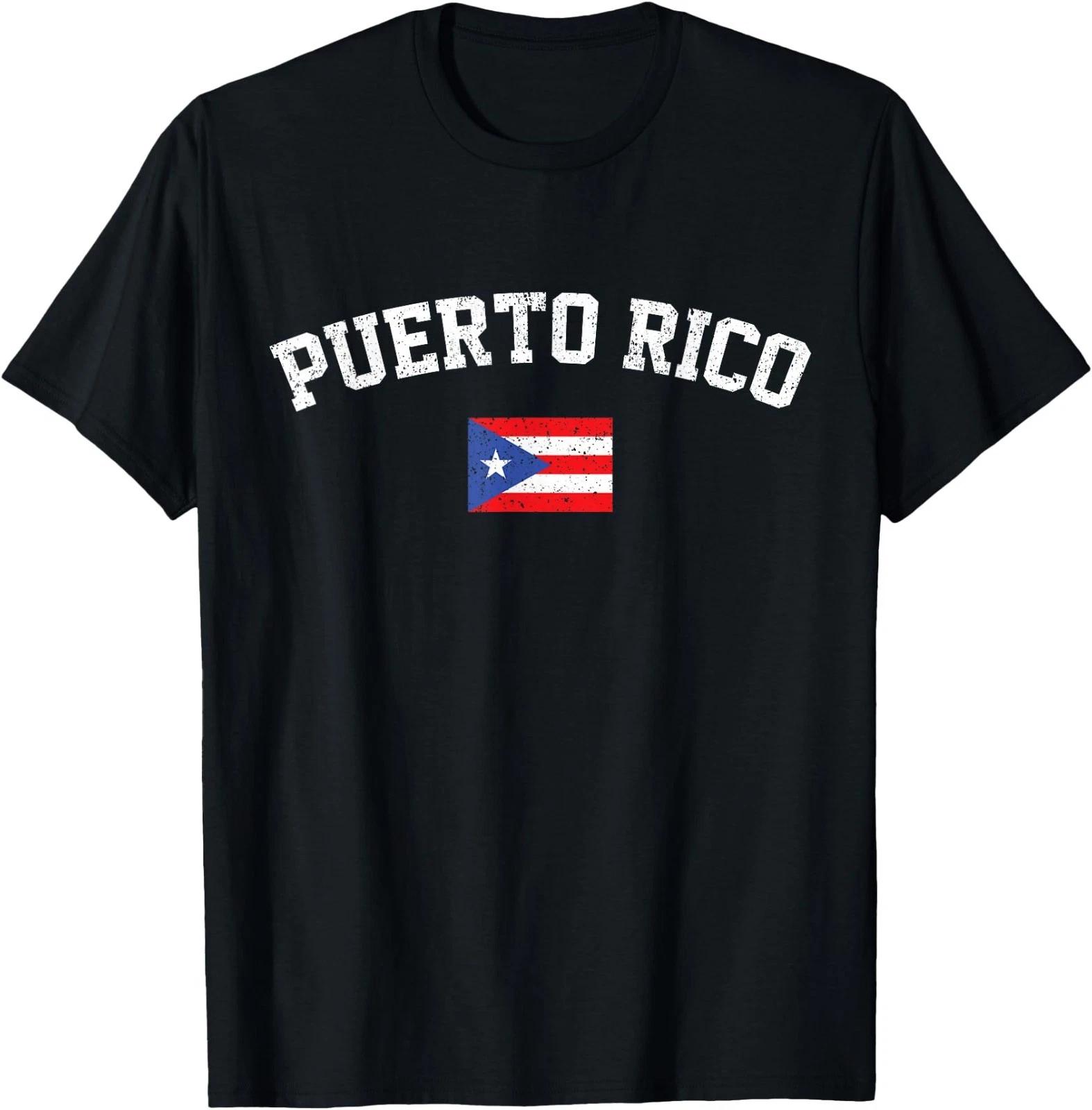 Puerto Rican Tourist Destination Puerto Rico Flag T-Shirt S
