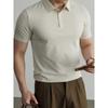 Hengyuanxiang Men's Cooling Business Casual Polo Shirt