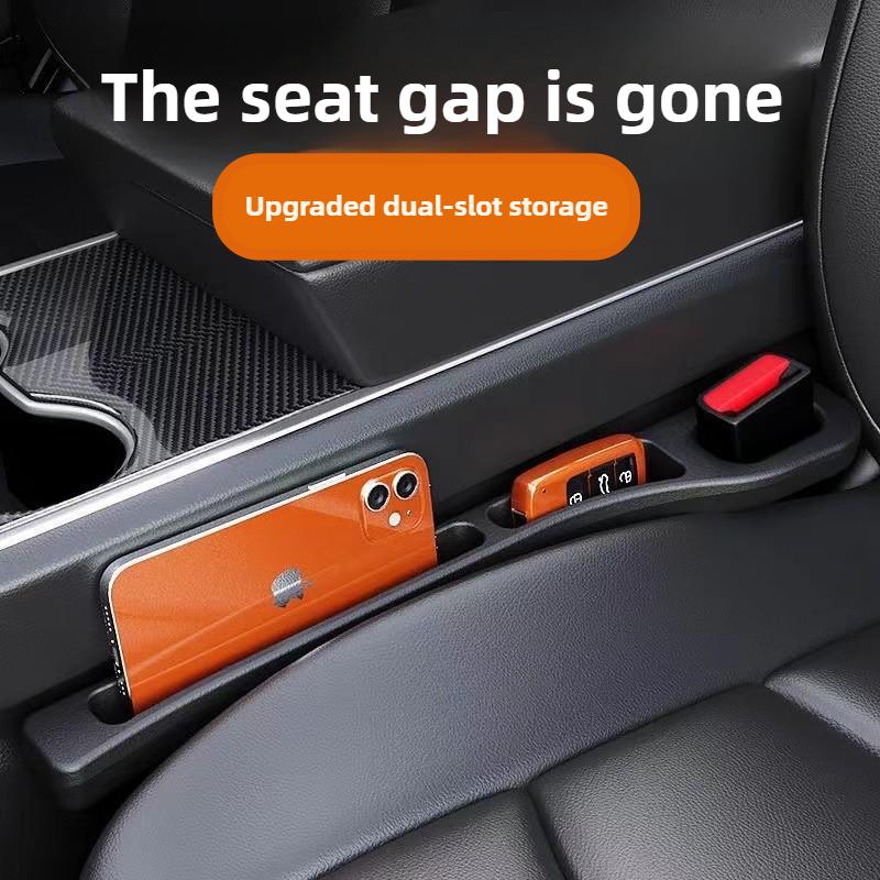 2pcs Car Seat Gap Filling and Finishing, Waterproof Car Seat Gap Plug Strip Groove Car Seat Gap Storage Car Interior Accessories