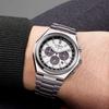 CITIZEN 100m Water Resistant Light Powered Quartz Movement Super Titanium Strap Watch 42.5mm CA4610-85A