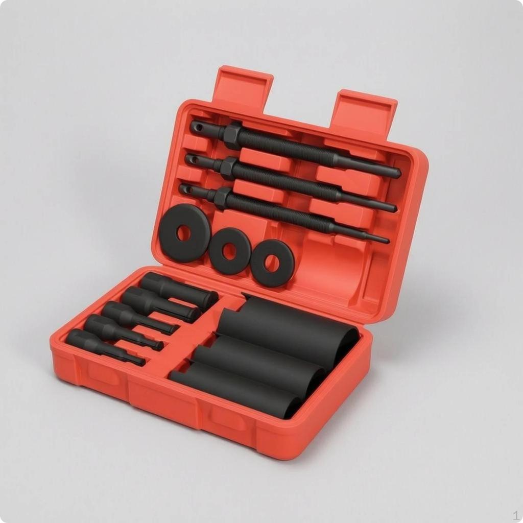 14 Pieces Internal Bearing Removal Kit 45 Steel Inner Collar Puller