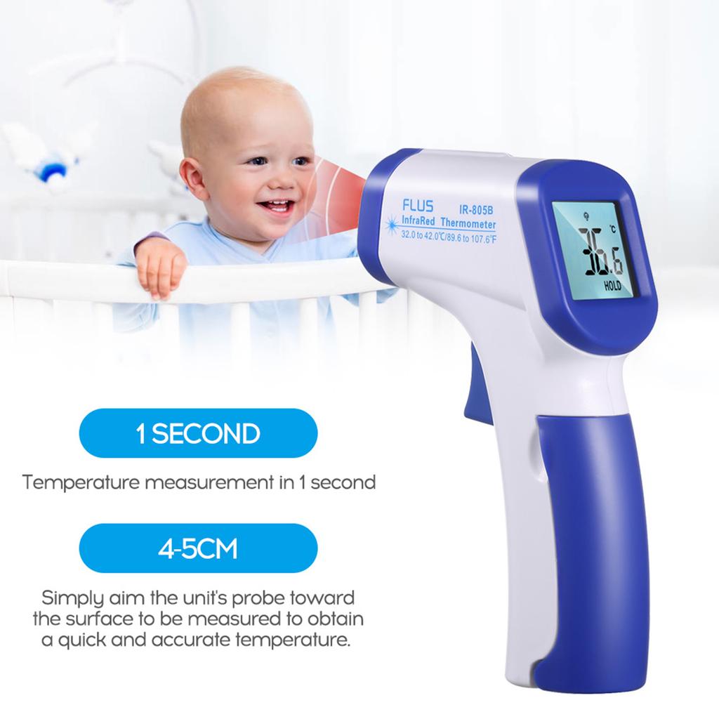 Ear For  Thermometer   Digital Infrared Baby Temperature Gauge Instrument for Kids Children and Adults