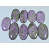 300Cts. Natural Stichtite Oval Shape Cabochon Loose Gemstone 09 Pcs Lot C-1214