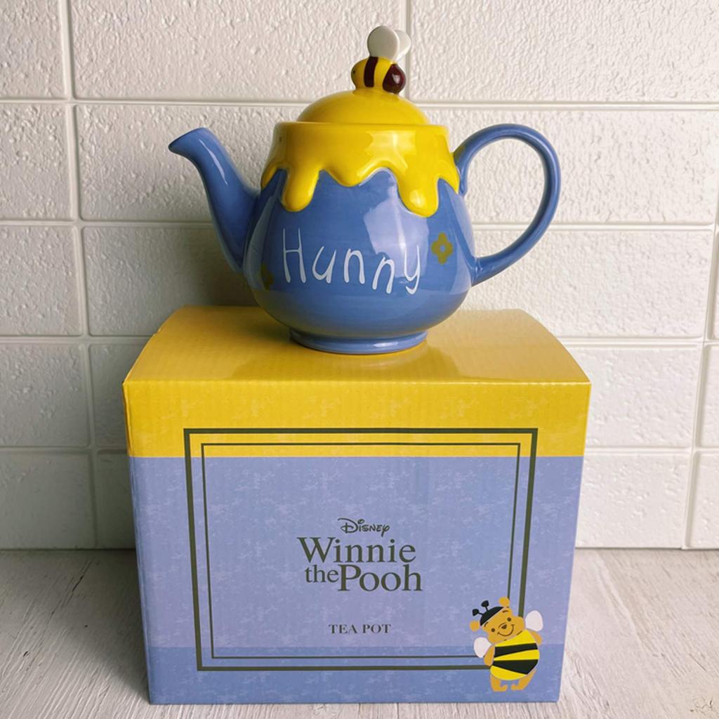 Sun Art Disney Winnie the Pooh Honey Pot Teapot, 590ml, Purple (SAN2945)