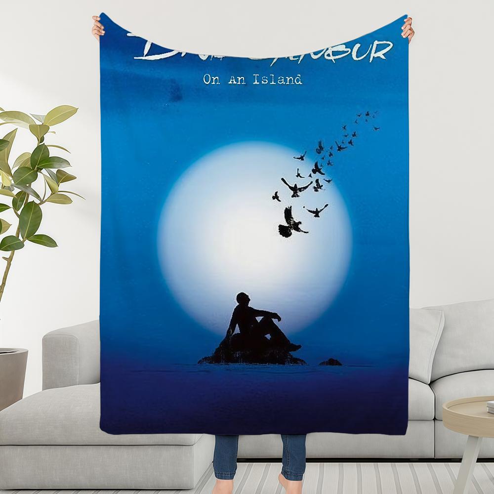 Blanket Throw Super Cosy Plush Living Room Singer Sofa D-DavidS-ES Couch 2025 Childish Album Birthday G-GilmourS-ES Gifts
