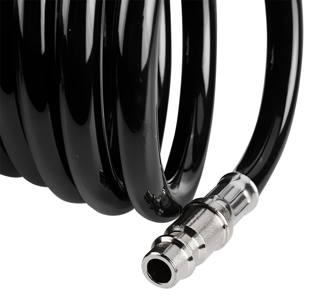 Spiral pressure hose 8.0 x 12 mm, 5 m, PU