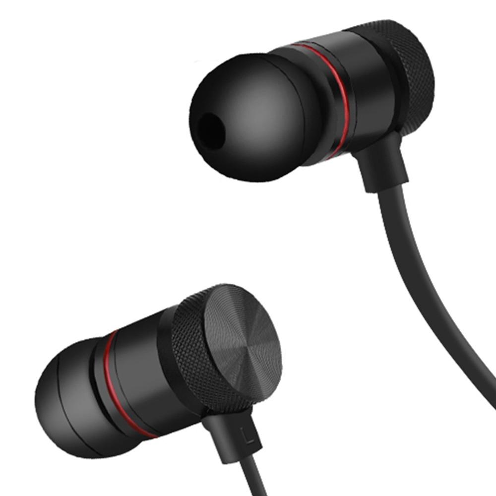 Stereo Sound Wireless Bluetooth Earphone Waterproof Neckband Earphones Portable Sports Headset