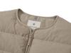 Snow Peak Land Lightweight Down Vest Tan Size Women's GS-S25WWGDV61 (Women's Vest, Grey, M)