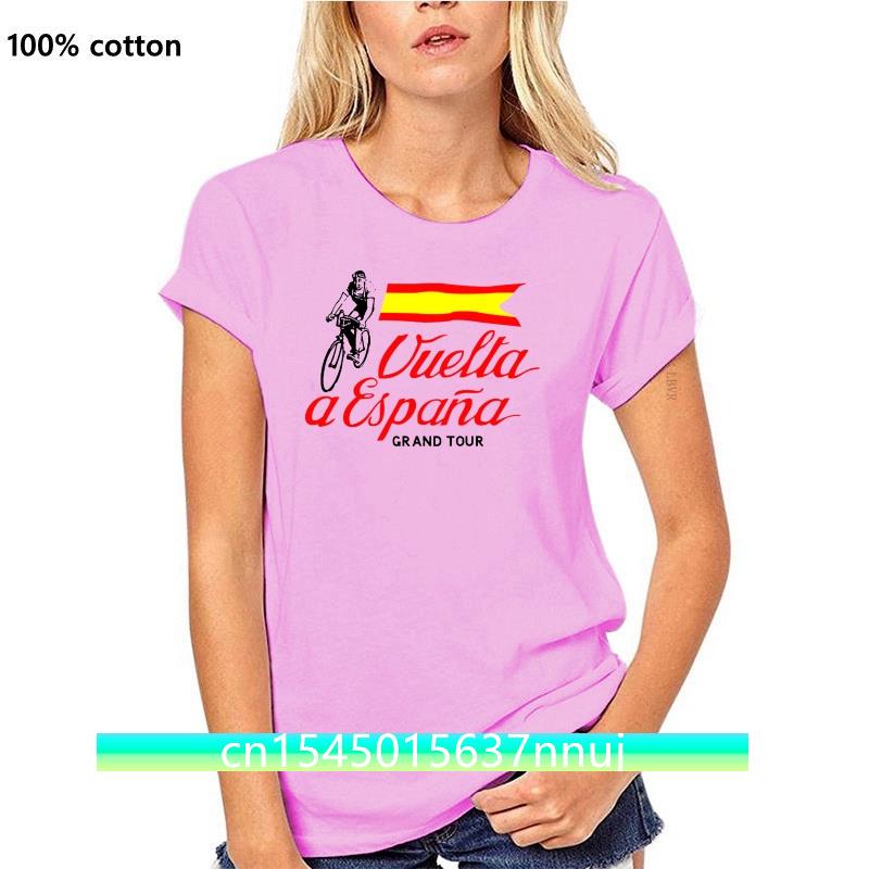 Nové tričko Vuelta A Espana s potiskem pro pánské vintage španělské cyklistické tričko s motivem Grand Tour ve Španělsku