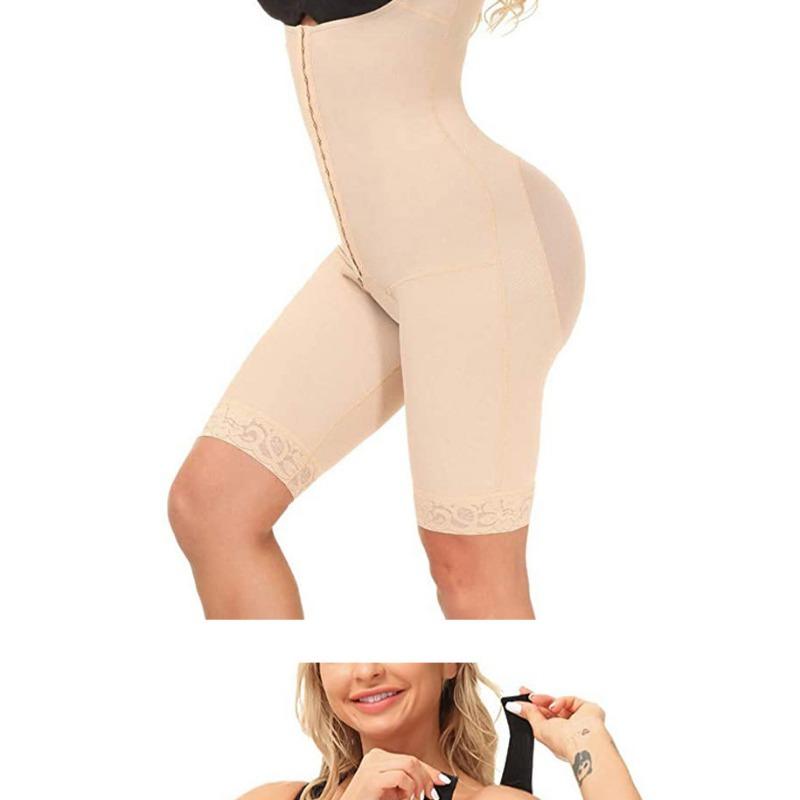 Women Plus Size One Piece Camisole Shapewear Tummy Control Butt Lift Body Shaper