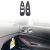 For Nissan 370Z Z34 2009-2020 Real Carbon Fiber Car center console panel cover sticker car decoration modification accessories
