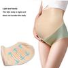 Fake Belly 1 To 5 Months Lightweight Breathable Sponge Self Adhesive Pregnant Belly for Costume Cosplay Stage Props