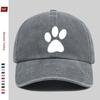 Pc Unisex Paw Print Pattern Printed Baseball Cap Ideal Decorative Hat for Pet Lovers Multiple Colors Available Comfortable a