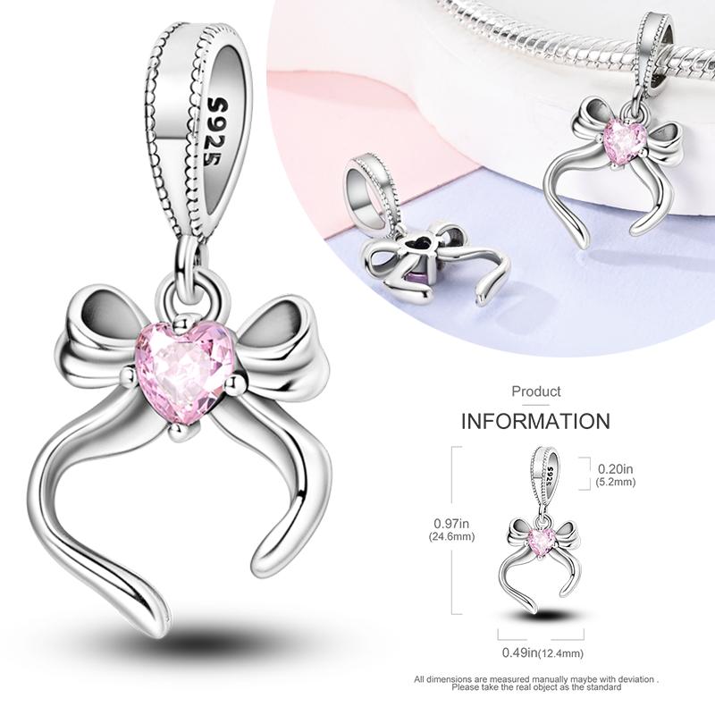 Copper Charms Beads Perfume Animal Butterfly Pendants Fit Original Bracelet Diy Jewelry