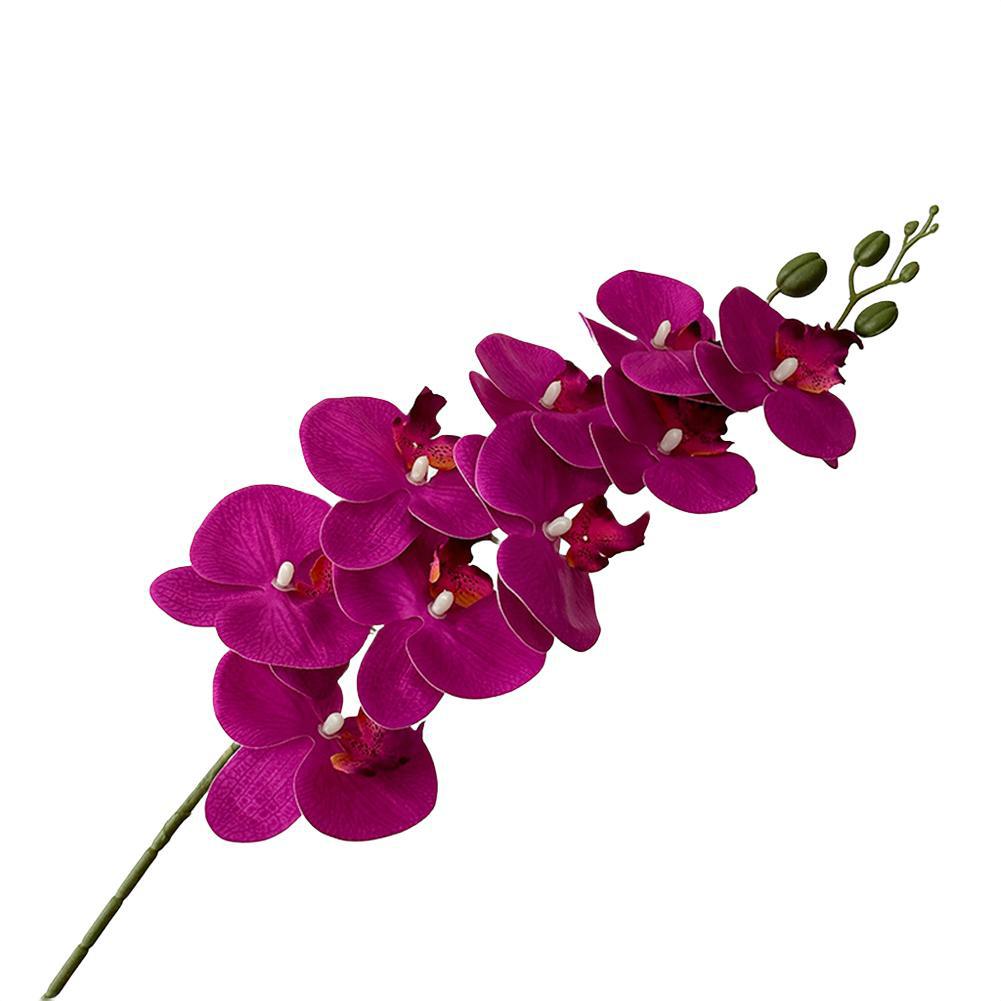 Customizable Floral Decor Fake Flower Decoration Phalaenopsis Artificial Flower