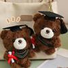 Cute Bear Plush Pendant 15cm Bear Pendant Toy Funny Plush Doll Keychain  Gift Giving