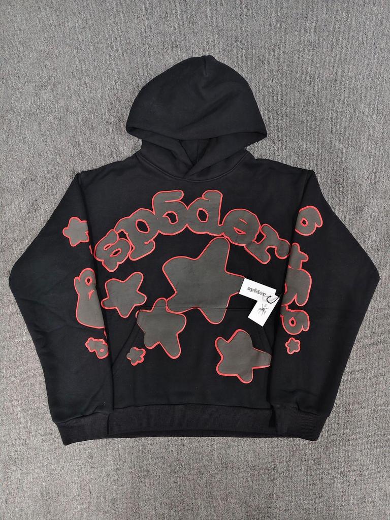 High-Quality 420G Sp5der Hoodie: Trendy European & American Sweatshirt