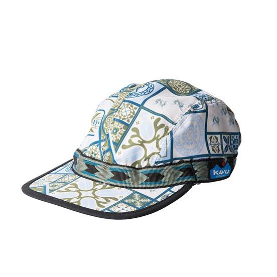 KAVU Synthetic Strap Cap - Patchwork Play