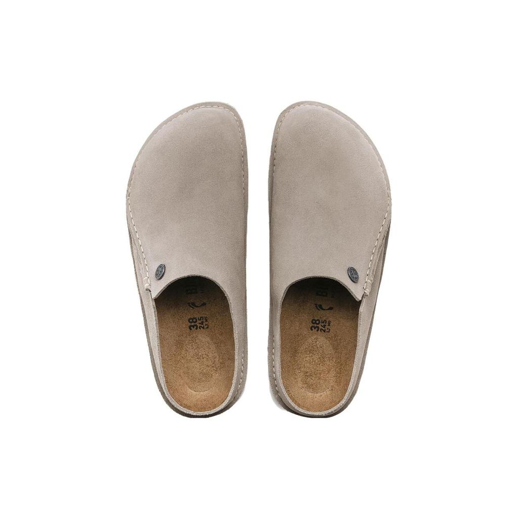 Birkenstock Soft Comfortable Round Toe Closed Toe Slippers Unisex slippers Light-Brown 1021319