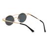 Small Round Frame Sunglasses Personalized Street Shot Sunglasses Women's Metal Hollow Glasses 1211