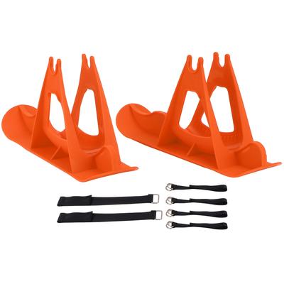 Skis de voiture équilibrés pour enfants Snowboard pour enfants Luge Scooter équilibré Pièces de ski Orange