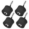 4Pcs Kayak Scupper Plug Set with Lanyard High Elasticity EVA Scupper Plugs Drain Holes Stopper Bung for Kayak Canoes