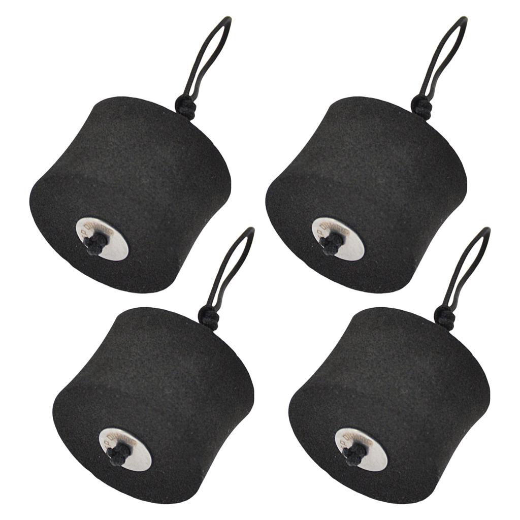 4Pcs Kayak Scupper Plug Set with Lanyard High Elasticity EVA Scupper Plugs Drain Holes Stopper Bung for Kayak Canoes