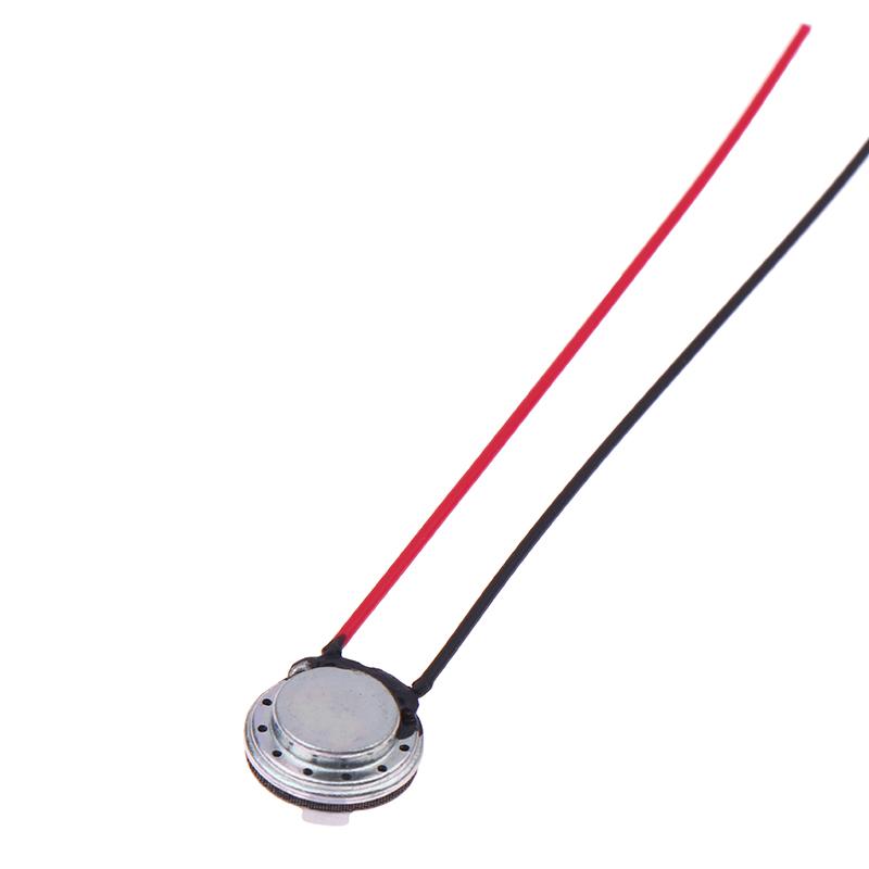 5/10 Pcs 8 Ohm 0.5/1W Round Speaker 10Mm Mini Ultra-Thin Loudspeaker Horn For Mobile Phone Computer Diy Repair