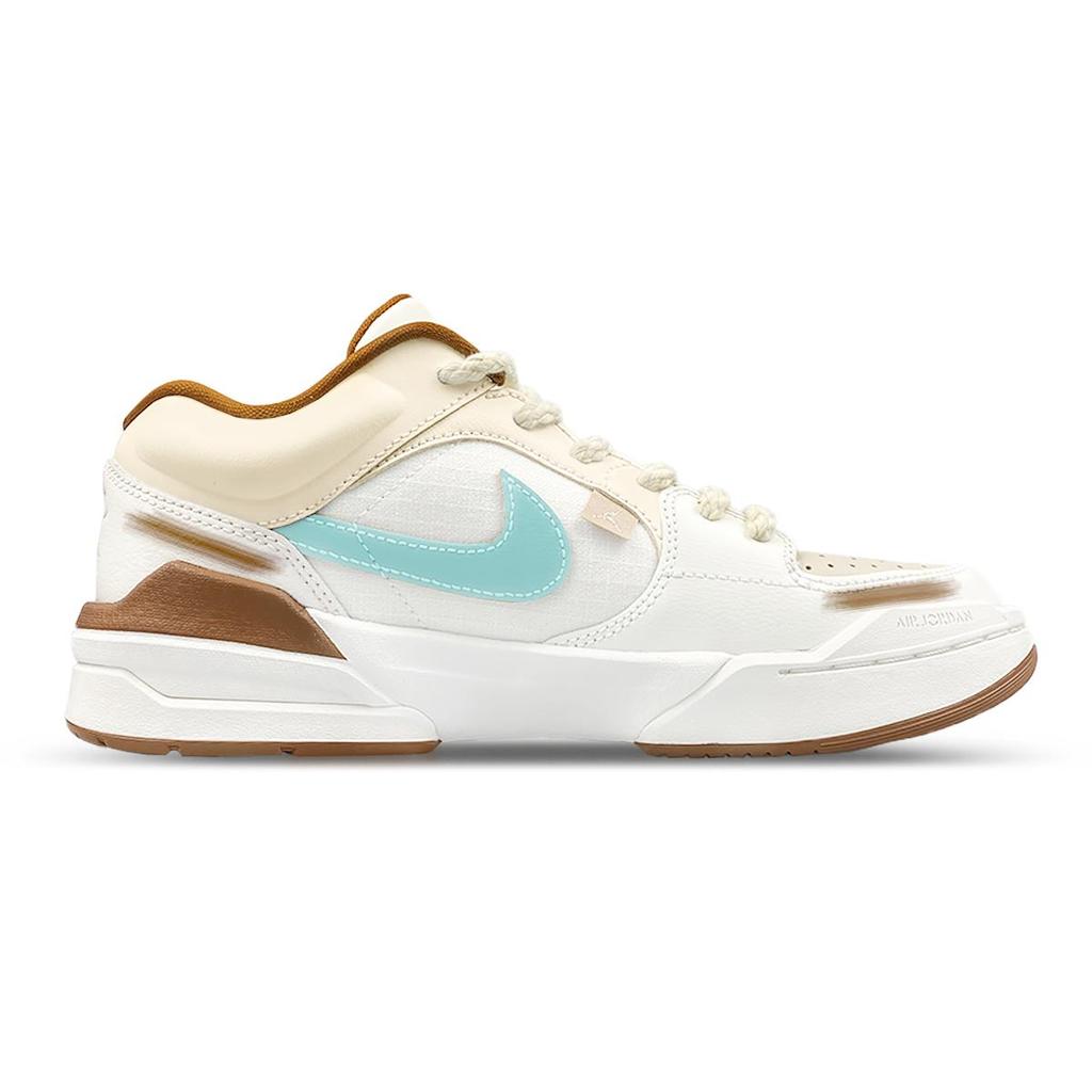 Jordan Stadium 90 Low top Casual Shoes Women's White Brown Green HF5762-121(Team116-AJ)