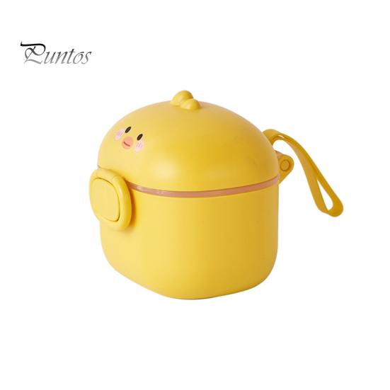 

Коробка для сухого молока, дозатор для формулы с ложкой, пищевой класс, без запаха, милый утенок, контейнер для хранения формулы, детское сухое молоко, коробка для закусок, орехов S