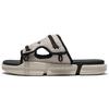 Li Ning Gummi-Sohle Badeschuhe Herren Hafergrau AGAS013-1