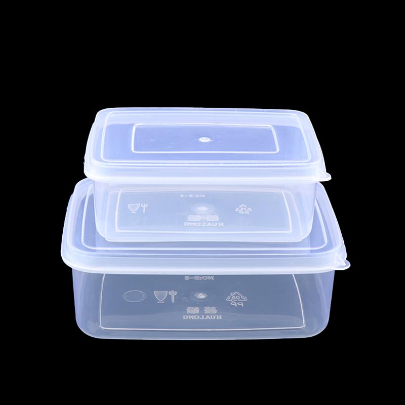 300/500 ml recipient dreptunghiular din plastic transparent special pentru frigider sigilat cutie de depozitare bucatarie de calitate alimentara