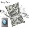 Rich Money Novelty Dollars Rectangle Pillowcase Cushion Cover Decor Bedroom Bed Home Comfort Throw Pillow