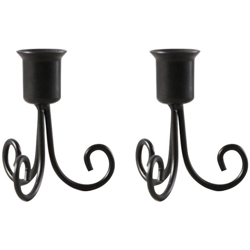 M-Modern-Classic Taper Candle Holder, Candle Stand, Iron Candle Stand, Candlestick Holder For Party Wedding Valentine's Day