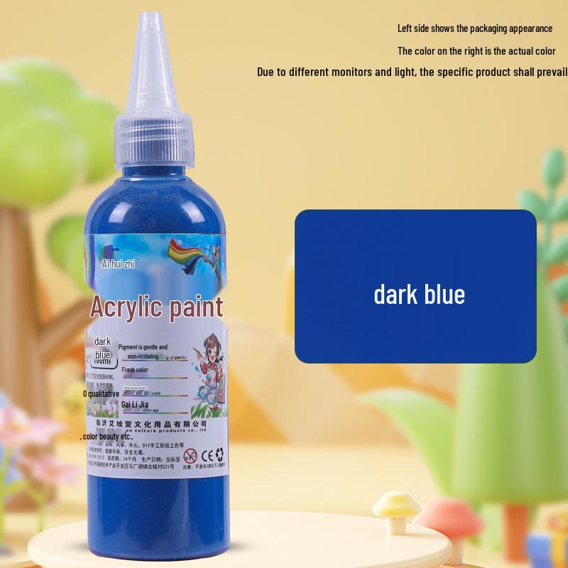 100ml Acrylic Paint for Plaster Doll, Fluid, Graffiti, Wall & Art Painting